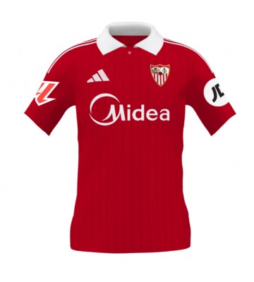 Sevilla Alexis Sanchez #10 Udebanetrøje 2025-26 Kortærmet